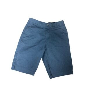 Volcom Mens Shorts Size 30 Blue Casual Chino Walking Everyday